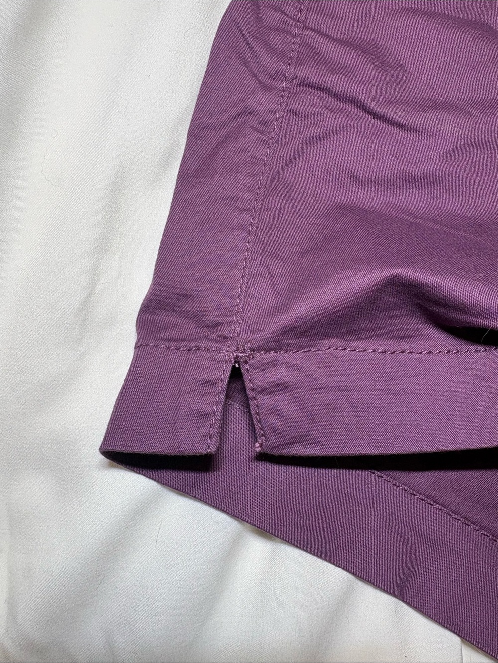 Old Navy Everyday Chino Short Trio - Purple, Black and Mustard - Picture 5 of 8